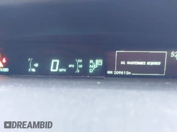 ✅ 2010 Toyota Prius IV • VIN: JTDKN3DU7A0083338 • Lot: 43697241. Listed on IAAI with 209,812 mi. Free auction sales archive from the USA and detailed vehicle history report at DreamBid. Image 7.