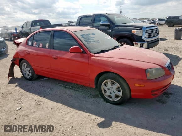 ✅ 2004 Hyundai Elantra GLS • VIN: KMHDN46D94U916934 • Lot: 91681385. Listed on Copart with 180,232 mi. Free auction sales archive from the USA and detailed vehicle history report at DreamBid. Image 4.