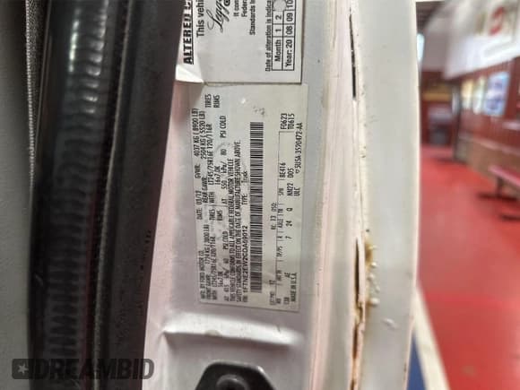 ✅ 2012 Ford Econoline Cargo Recreational • VIN: 1FTNE2EW2CDA69012 • Lot: 42026013. Listed on IAAI with 184,197 mi. Free auction sales archive from the USA and detailed vehicle history report at DreamBid. Image 1.