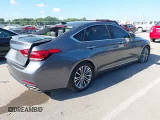 2016 Hyundai Genesis 3.8L z VIN KMHGN4JE1GU117098, wystawiony jako IAAI lot #43041380 z przebiegiem 128 542 mil mil oraz . Historia ofert i sprzedaży dostępna na DreamBid. Obrazek 4.