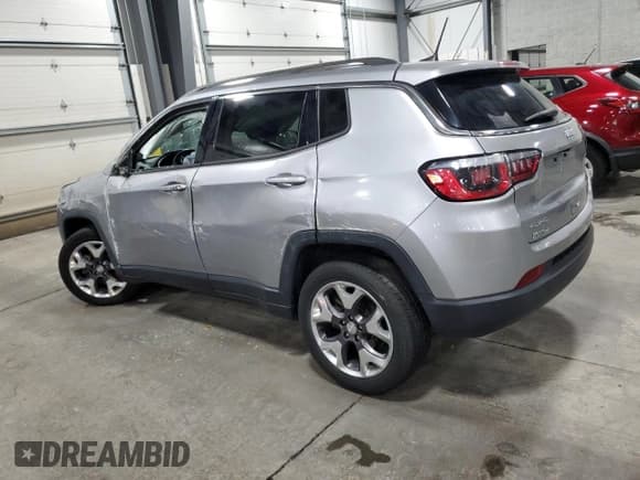 ✅ 2019 Jeep Compass Limited • VIN: 3C4NJDCB0KT624085 • Lot: 91846225. Listed on Copart with 92,780 mi. Free auction sales archive from the USA and detailed vehicle history report at DreamBid. Image 2.