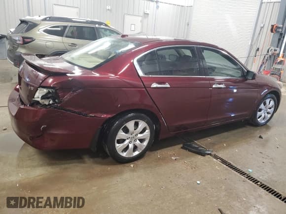 ✅ 2008 Honda Accord EX-L • VIN: 1HGCP36838A018832 • Lot: 87457544. Listed on Copart with 133,538 mi. Free auction sales archive from the USA and detailed vehicle history report at DreamBid. Image 3.