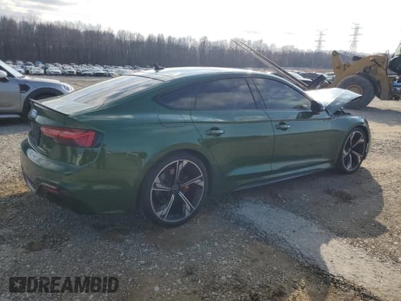 ✅ 2021 Audi RS 5 Sportback • VIN: WUAAWCF5XMA902830 • Lot: 45397435. Listed on Copart with 23,888 mi. Free auction sales archive from the USA and detailed vehicle history report at DreamBid. Image 3.