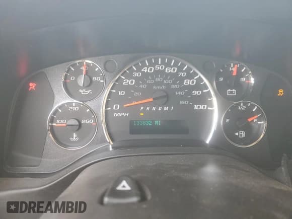 ✅ 2013 Chevrolet Express Cargo • VIN: 1GCWGGCA1D1136673 • Lot: 58468725. Listed on Copart with 133,832 mi. Free auction sales archive from the USA and detailed vehicle history report at DreamBid. Image 9.