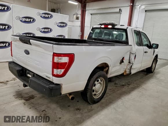 ✅ 2021 Ford F-150 XL • VIN: 1FTEX1CP4MKD57031 • Lot: 93657915. Listed on Copart with 155,919 mi. Free auction sales archive from the USA and detailed vehicle history report at DreamBid. Image 3.
