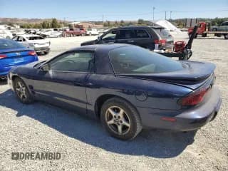 ✅ 2000 Pontiac Firebird Firebird • VIN: 2G2FS22K1Y2160613 • Lot: 68363214. Listed on Copart with 211,139 mi. Free auction sales archive from the USA and detailed vehicle history report at DreamBid. Image 2.