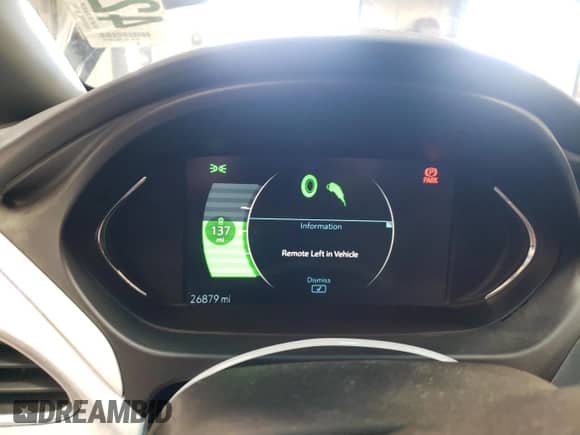 2019 Chevrolet Bolt EV Premier z VIN 1G1FZ6S07K4101301, wystawiony jako Copart lot #42653284 z przebiegiem 26 879 mil mil oraz . Historia ofert i sprzedaży dostępna na DreamBid. Obrazek 9.