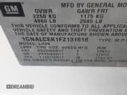 ✅ 2015 Chevrolet Equinox LT • VIN: 1GNALCEK1FZ131618 • Лот: 43760531. Опубликован ранее на IAAI с пробегом 123 238 миль. Бесплатный доступ к архиву аукционных продаж из США и подробный отчёт об истории автомобиля на DreamBid. Изображение 9.