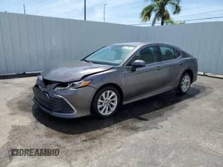 2023 Toyota Camry LE with VIN 4T1C11AK4PU103811, listed as a Copart auction lot 70062385 with 46,128 mi miles and Clean title. Bid and sale history available at DreamBid. Image 1.