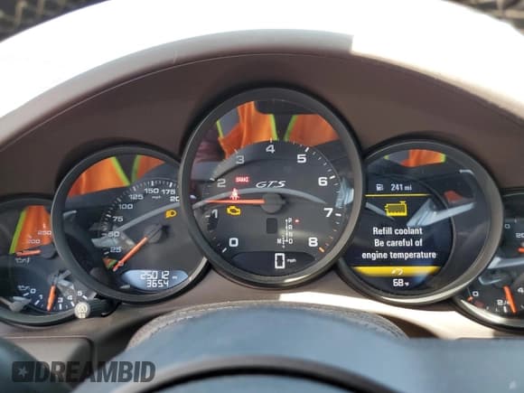 ✅ 2019 Porsche 911 4S • VIN: WP0BB2A99KS126019 • Лот: 60111334. Опубликован ранее на Copart с пробегом 25 012 миль. Бесплатный доступ к архиву аукционных продаж из США и подробный отчёт об истории автомобиля на DreamBid. Изображение 9.