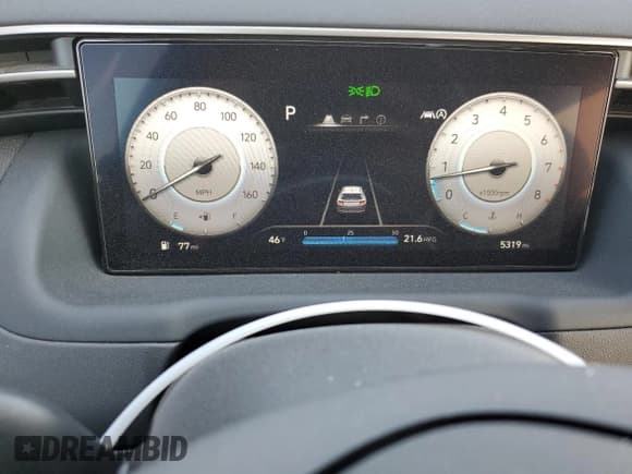 ✅ 2024 Hyundai Tucson SEL • VIN: 5NMJFCDE2RH378991 • Lot: 76823654. Wystawiony na Copart z przebiegiem 5 319 mil. Bezpłatny archiwum sprzedaży aukcyjnych z USA i szczegółowy raport historii pojazdu na DreamBid. Zdjęcie 9.