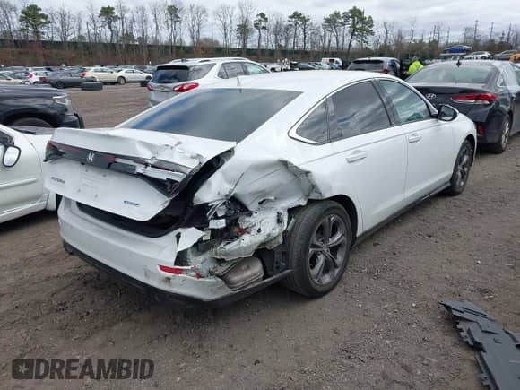 2023 Honda Accord EX-L with VIN 1HGCY2F60PA012071, listed as a IAAI auction lot 42005500 with 29,858 mi miles and . Bid and sale history available at DreamBid. Image 4.