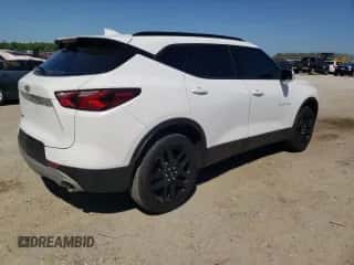 2022 Chevrolet Blazer LT z VIN 3GNKBCR40NS210180, wystawiony jako Copart lot #45866783 z przebiegiem 14 724 mil mil oraz . Historia ofert i sprzedaży dostępna na DreamBid. Obrazek 3.