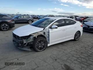2018 Hyundai Elantra Sport с VIN KMHD04LB3JU451628, выставлен на аукционе Copart как лот 82335675 с пробегом 94 662 миль миль и Списание • Salvage title. История ставок и продаж доступна на DreamBid. Изображение 1.