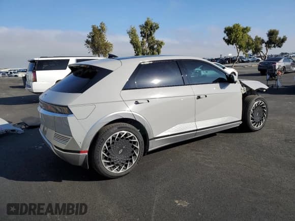 ✅ 2023 Hyundai Ioniq 5 Limited • VIN: KM8KRDAF9PU182627 • Lot: 90732745. Listed on Copart with 45,350 mi. Free auction sales archive from the USA and detailed vehicle history report at DreamBid. Image 3.