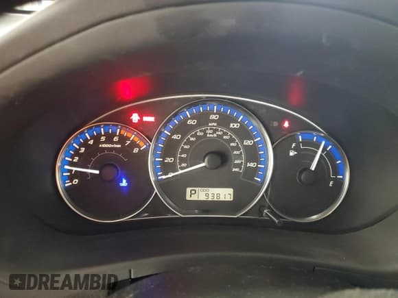 ✅ 2010 Subaru Forester X • VIN: JF2SH6BC1AH781854 • Lot: 90033625. Listed on Copart with 93,817 mi. Free auction sales archive from the USA and detailed vehicle history report at DreamBid. Image 9.