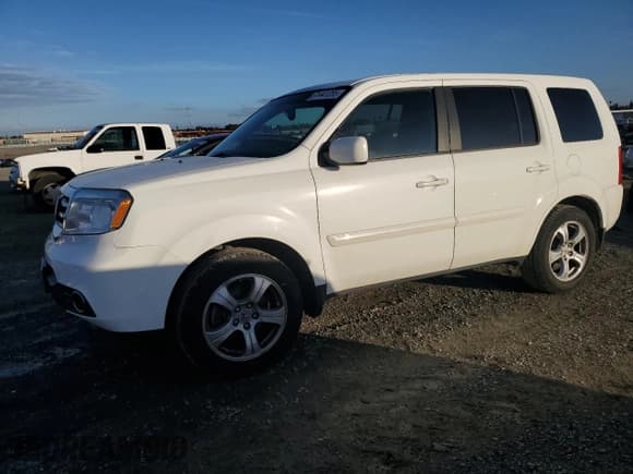✅ 2014 Honda Pilot EX-L • VIN: 5FNYF4H55EB004725 • Лот: 91441355. Опубликован ранее на Copart с пробегом 76 059 миль. Бесплатный доступ к архиву аукционных продаж из США и подробный отчёт об истории автомобиля на DreamBid. Изображение 1.