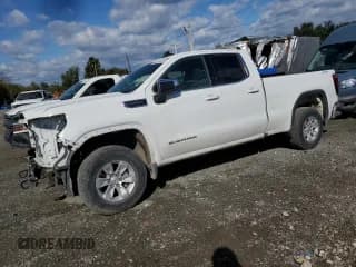 ✅ 2023 GMC Sierra 1500 SLE • VIN: 1GTRUBED4PZ138715 • Лот: 84021955. Опубликован ранее на Copart с пробегом 54 564 миль. Бесплатный доступ к архиву аукционных продаж из США и подробный отчёт об истории автомобиля на DreamBid. Изображение 1.