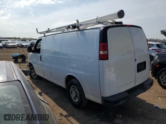 ✅ 2014 Chevrolet Express Cargo • VIN: 1GCWGFCA8E1147441 • Lot: 54336595. Listed on Copart with 143,473 mi. Free auction sales archive from the USA and detailed vehicle history report at DreamBid. Image 2.