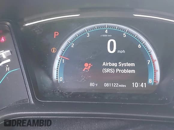 ✅ 2021 Honda Civic LX • VIN: 2HGFC2F63MH509186 • Lot: 43470365. Listed on IAAI with 81,122 mi. Free auction sales archive from the USA and detailed vehicle history report at DreamBid. Image 7.