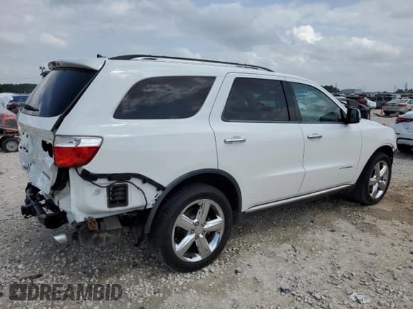 ✅ 2013 Dodge Durango Citadel • VIN: 1C4SDHET0DC617451 • Lot: 54627075. Listed on Copart with 139,414 mi. Free auction sales archive from the USA and detailed vehicle history report at DreamBid. Image 3.