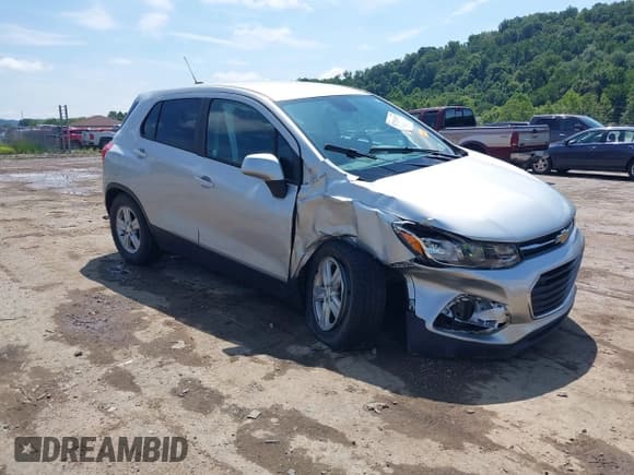 ✅ 2020 Chevrolet Trax LS • VIN: 3GNCJNSB3LL280906 • Lot: 42751307. Listed on IAAI with 59,269 mi. Free auction sales archive from the USA and detailed vehicle history report at DreamBid. Image 1.