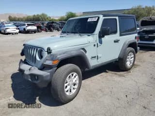 ✅ 2023 Jeep Wrangler Sport S • VIN: 1C4GJXAN1PW671540 • Lot: 67381235. Listed on Copart with 31,361 mi. Free auction sales archive from the USA and detailed vehicle history report at DreamBid. Image 1.