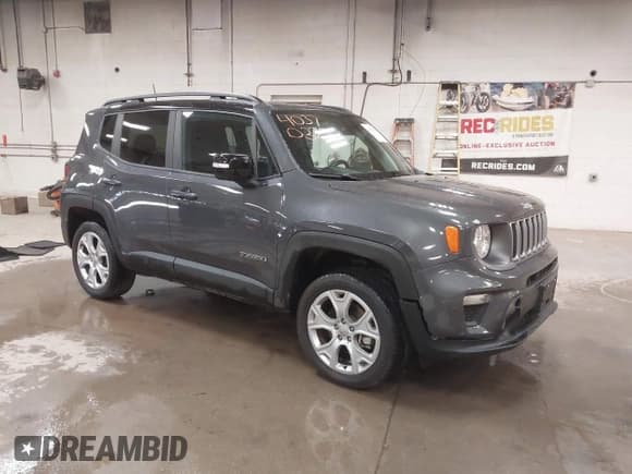 ✅ 2023 Jeep Renegade Limited • VIN: ZACNJDD10PPP14158 • Lot: 40370323. Wystawiony na IAAI z przebiegiem 12 484 mil. Bezpłatny archiwum sprzedaży aukcyjnych z USA i szczegółowy raport historii pojazdu na DreamBid. Zdjęcie 1.