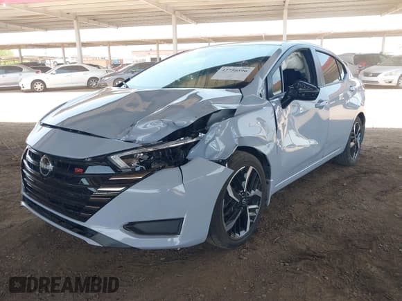 ✅ 2024 Nissan Versa SR • VIN: 3N1CN8FV8RL818336 • Лот: 42750596. Опубликован ранее на IAAI с пробегом 19 734 миль. Бесплатный доступ к архиву аукционных продаж из США и подробный отчёт об истории автомобиля на DreamBid. Изображение 2.