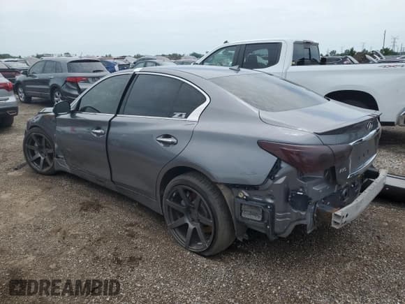 ✅ 2016 Infiniti Q50 Red Sport 400 • VIN: JN1FV7AR1GM451543 • Lot: 64544365. Listed on Copart with 127,473 mi. Free auction sales archive from the USA and detailed vehicle history report at DreamBid. Image 2.