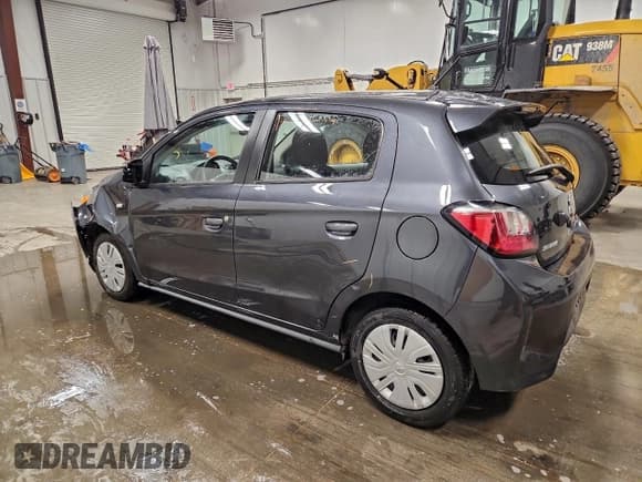 ✅ 2024 Mitsubishi Mirage ES • VIN: ML32AUHJ7RH018541 • Lot: 95554015. Listed on Copart with 25,862 mi. Free auction sales archive from the USA and detailed vehicle history report at DreamBid. Image 2.