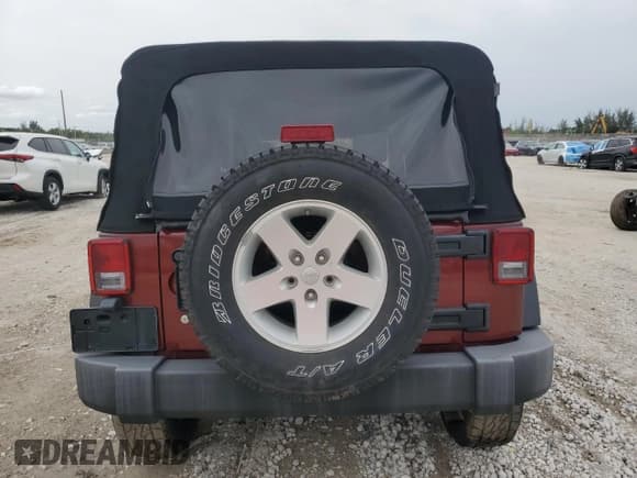 ✅ 2008 Jeep Wrangler Unlimited X • VIN: 1J4GA391X8L528089 • Lot: 59602625. Listed on Copart with Not provided. Free auction sales archive from the USA and detailed vehicle history report at DreamBid. Image 6.