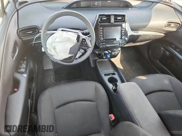 2021 Toyota Prius L Eco with VIN JTDKAMFU1M3150517, listed as a Copart auction lot 70697765 with 107,800 mi miles and Salvage title. Bid and sale history available at DreamBid. Image 8.