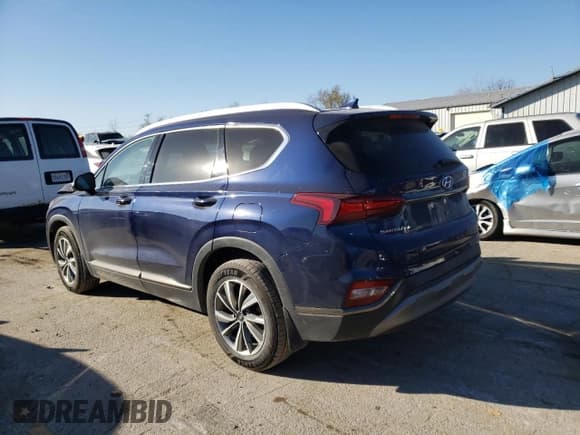 ✅ 2020 Hyundai Santa Fe Limited • VIN: 5NMS5CAD4LH283231 • Lot: 76850223. Wystawiony na Copart z przebiegiem 51 224 mil. Bezpłatny archiwum sprzedaży aukcyjnych z USA i szczegółowy raport historii pojazdu na DreamBid. Zdjęcie 2.