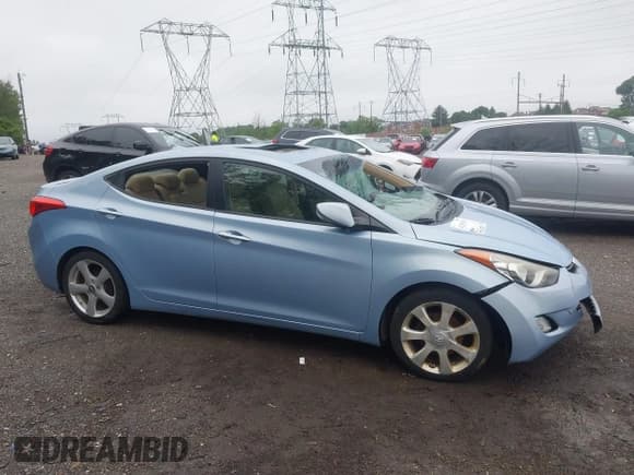 ✅ 2012 Hyundai Elantra Limited • VIN: KMHDH4AE0CU223787 • Lot: 42267025. Listed on IAAI with 124,232 mi. Free auction sales archive from the USA and detailed vehicle history report at DreamBid. Image 14.