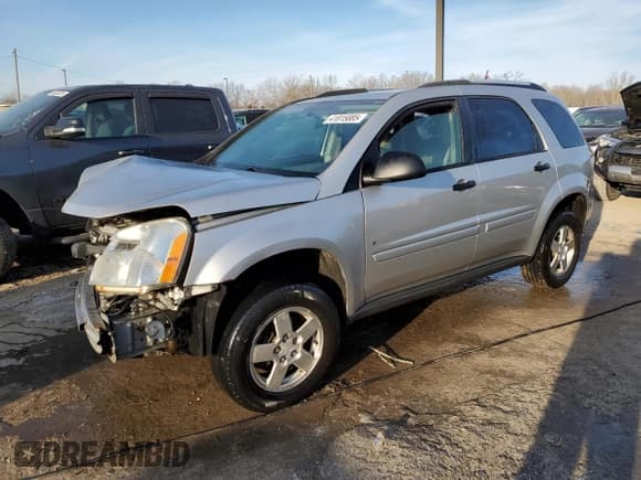 ✅ 2007 Chevrolet Equinox LS • VIN: 2CNDL13F176015604 • Лот: 41815885. Опубликован ранее на Copart с пробегом 174 549 миль. Бесплатный доступ к архиву аукционных продаж из США и подробный отчёт об истории автомобиля на DreamBid. Изображение 1.