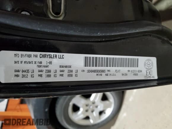 ✅ 2008 Dodge Caliber SXT • VIN: 1B3HB48B58D658865 • Лот: 84233514. Опубликован ранее на Copart с пробегом 211 769 миль. Бесплатный доступ к архиву аукционных продаж из США и подробный отчёт об истории автомобиля на DreamBid. Изображение 13.