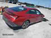 2025 Hyundai Elantra SEL Sport with VIN KMHLM4DG8SU875463, listed as a Copart auction lot 80696775 with 8,567 mi miles and Non repairable. Bid and sale history available at DreamBid. Image 3.