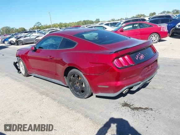 ✅ 2017 Ford Mustang V6 • VIN: 1FA6P8AM6H5244665 • Lot: 43218772. Listed on IAAI with 95,181 mi. Free auction sales archive from the USA and detailed vehicle history report at DreamBid. Image 3.