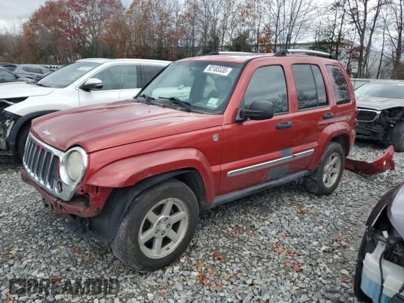 ✅ 2007 Jeep Liberty Limited • VIN: 1J4GL58K17W646805 • Lot: 92183335. Wystawiony na Copart z przebiegiem 188 407 mil. Bezpłatny archiwum sprzedaży aukcyjnych z USA i szczegółowy raport historii pojazdu na DreamBid. Zdjęcie 1.