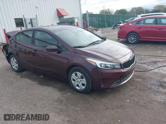✅ 2017 Kia Forte LX • VIN: 3KPFK4A79HE084393 • Lot: 43558056. Listed on IAAI with 123,523 mi. Free auction sales archive from the USA and detailed vehicle history report at DreamBid. Image 1.