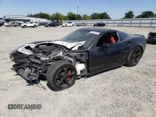 2013 Chevrolet Corvette with VIN 1G1YR2DW5D5103158, listed as a Copart auction lot 60276755 with 59,882 mi miles and Salvage title. Bid and sale history available at DreamBid. Image 1.