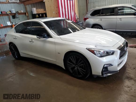 ✅ 2020 Infiniti Q50 Luxe • VIN: JN1EV7AR4LM253853 • Lot: 61785455. Listed on Copart with Not provided. Free auction sales archive from the USA and detailed vehicle history report at DreamBid. Image 4.