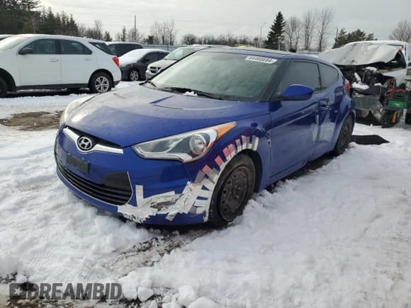 ✅ 2012 Hyundai Veloster w/Gray Int • VIN: KMHTC6AD4CU045220 • Lot: 84466694. Listed on Copart with 225,427 mi. Free auction sales archive from the USA and detailed vehicle history report at DreamBid. Image 1.