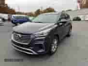 2017 Hyundai Santa Fe SE z VIN KM8SMDHFXHU225958, wystawiony jako Copart lot #90882575 z przebiegiem 146 952 mil mil oraz Czysty tytuł • Clean title. Historia ofert i sprzedaży dostępna na DreamBid. Obrazek 1.