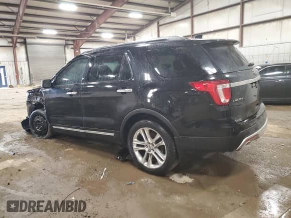 2017 Ford Explorer Limited with VIN 1FM5K8F88HGC58969, listed as a Copart auction lot 49618805 with 68,457 mi miles and Clean title. Bid and sale history available at DreamBid. Image 2.
