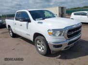 ✅ 2021 Ram 1500 Big Horn • VIN: 1C6SRFBT4MN673964 • Лот: 42828995. Опубликован ранее на IAAI с пробегом 150 893 миль. Бесплатный доступ к архиву аукционных продаж из США и подробный отчёт об истории автомобиля на DreamBid. Изображение 1.