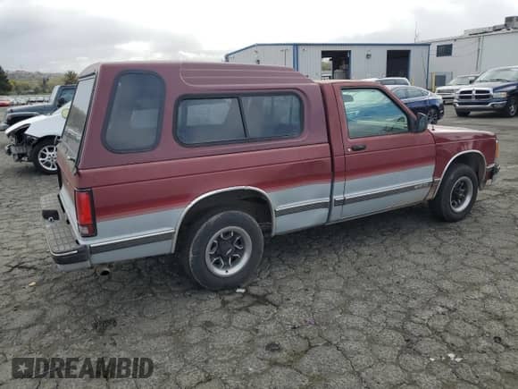 1993 Chevrolet S-10 X96 с VIN 1GCCS14RXP8134497, выставлен на аукционе Copart как лот 80912514 с пробегом 167 287 миль миль и Списание • Salvage title. История ставок и продаж доступна на DreamBid. Изображение 3.