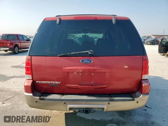 ✅ 2004 Ford Expedition Eddie Bauer • VIN: 1FMRU17W94LA86954 • Lot: 67537905. Listed on Copart with Not provided. Free auction sales archive from the USA and detailed vehicle history report at DreamBid. Image 6.