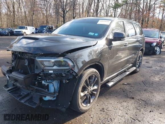 ✅ 2022 Dodge Durango R/T • VIN: 1C4SDJCT2NC222764 • Lot: 41894141. Listed on IAAI with 36,929 mi. Free auction sales archive from the USA and detailed vehicle history report at DreamBid. Image 2.